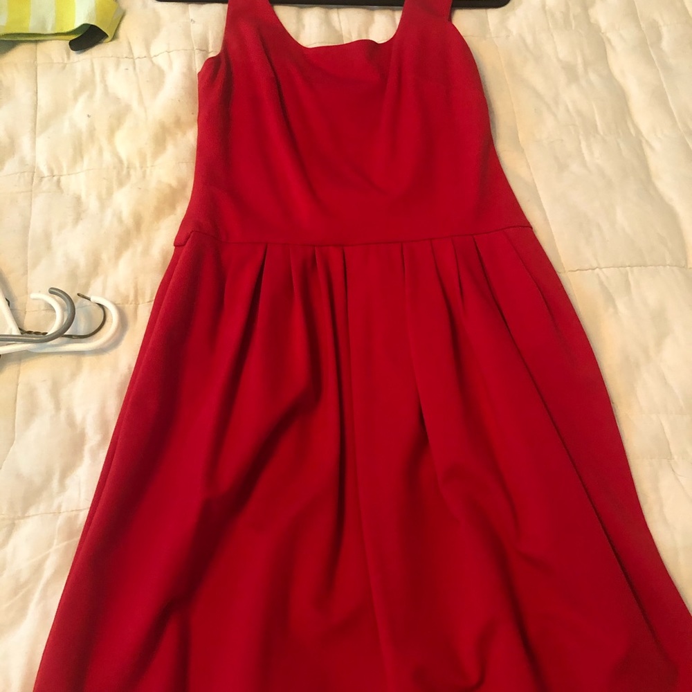 Betsey Johnson red bow dress